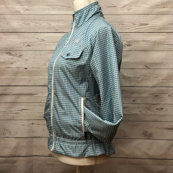 The North face blue plaid windbreaker - Picture 6 of 6